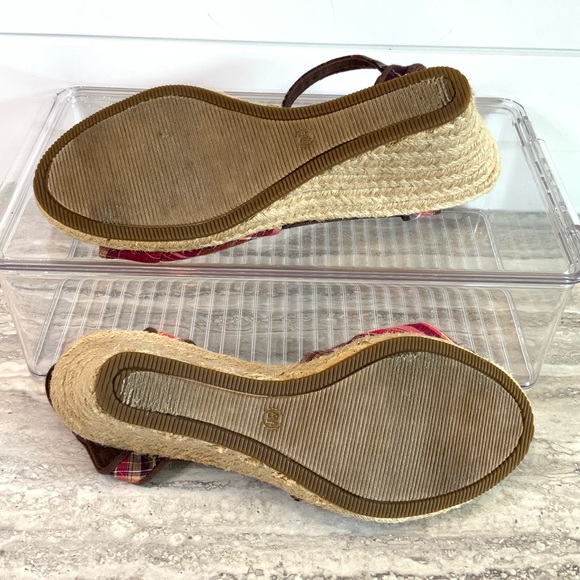 Mossimo Supply Co. Wedge Sandals Size 8.5 - Picture 4 of 4